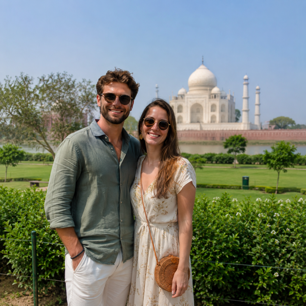 Taj Mahal honeymoon tour